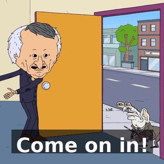 Come on in!
