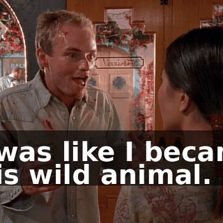 it was like I became this wild animal.