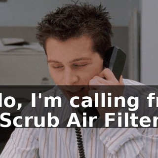 Hello, I'm calling from Air Scrub Air Filters.