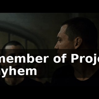 a member of Project Mayhem