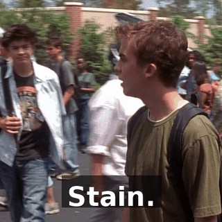Stain.
