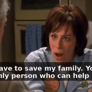 You have to save my family. You are the only person who can help us.