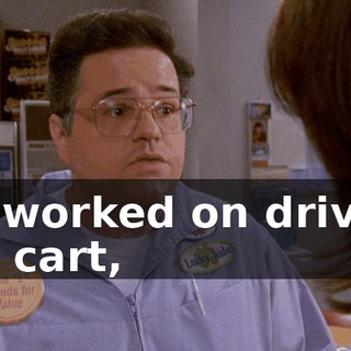 we worked on driving the cart,