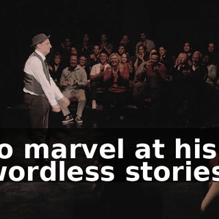 to marvel at his wordless stories.