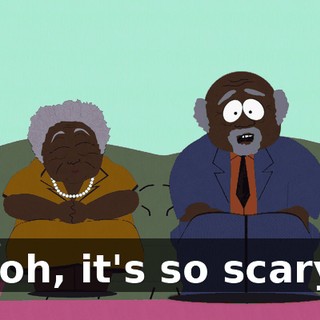 Ooh, it's so scary!