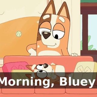 Morning, Bluey!