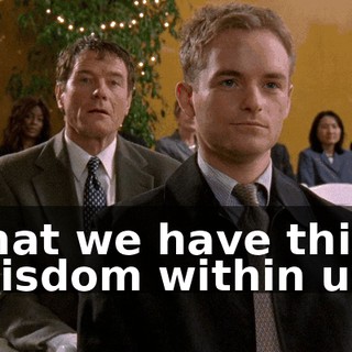 that we have this wisdom within us.