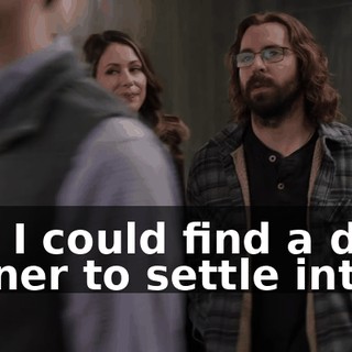 But I could find a dark corner to settle into.