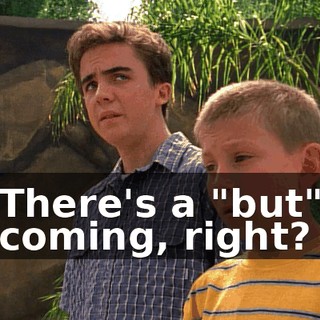 There's a "but" coming, right?