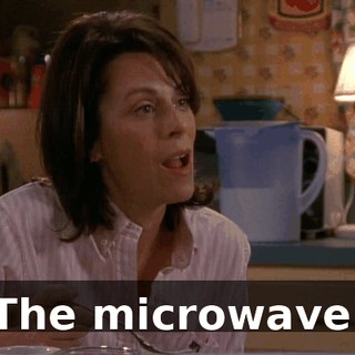 The microwave.