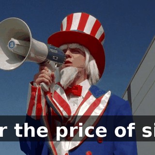for the price of six.