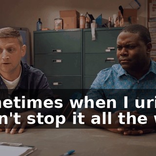 Sometimes when I urine, I don't stop it all the way.