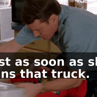 just as soon as she wins that truck.