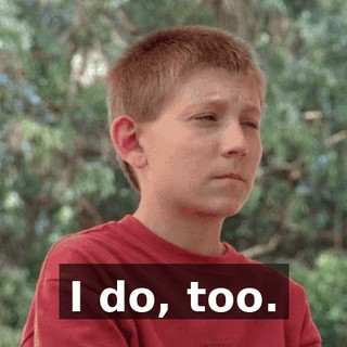 I do, too.